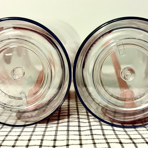 ‘2-BRAND-NEW’ 16OZ. POMEGRANATE THEMED TUMBLERS WITH NEVER-LOSE-STRAWS… - Picture 4 of 5